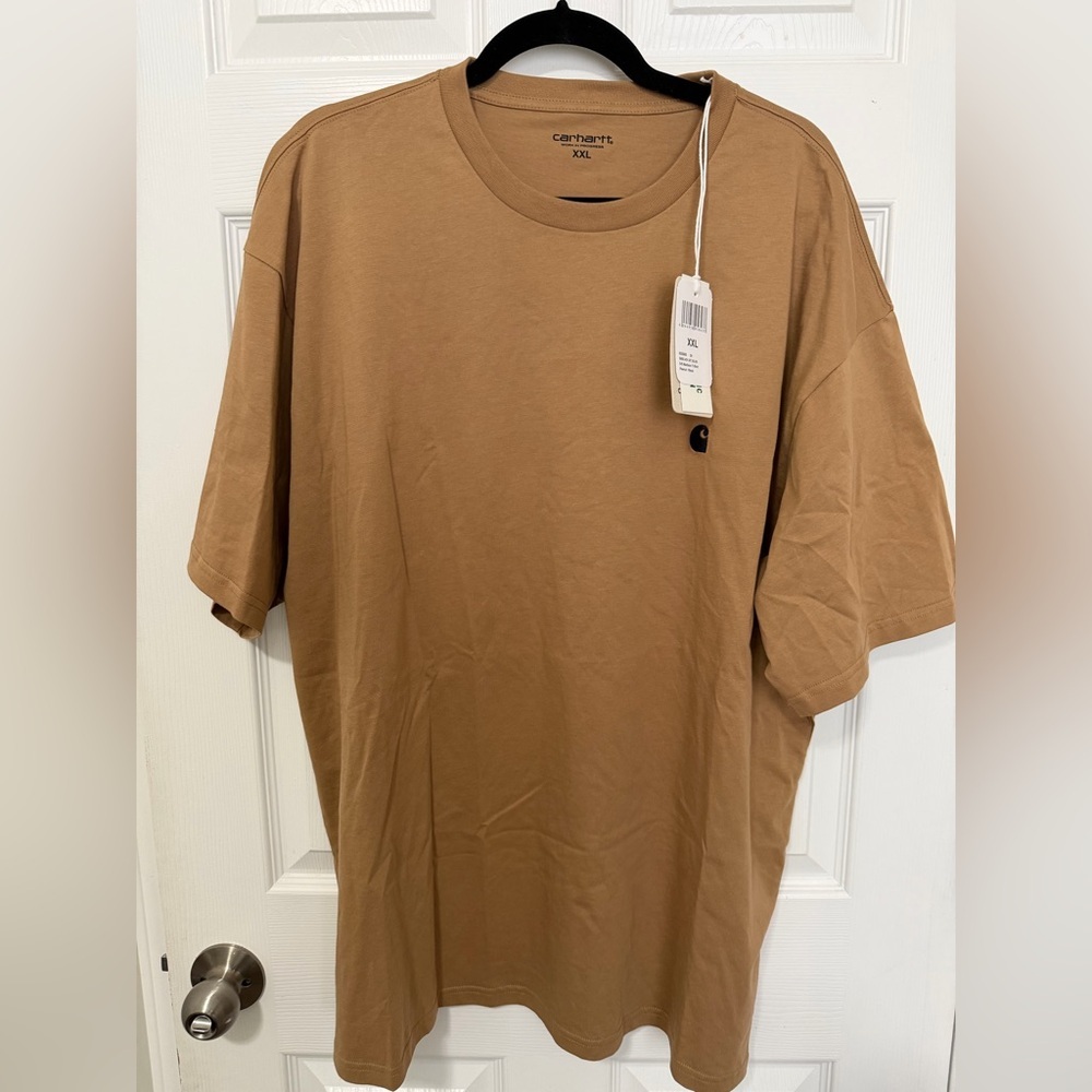 CARHARTT WORK IN PROGRESS
Black Logo Embroidery T-shirt